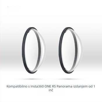 Kapa za objektiv Insta360 ONE RS Leica panoramski objektiv (Shadow Stone) — OEM prerada; pakiranje: zaštitno silikonsko kućište za ogledalo; izlazak na tržište 2022; usluga nakon prodaje: tri paketa