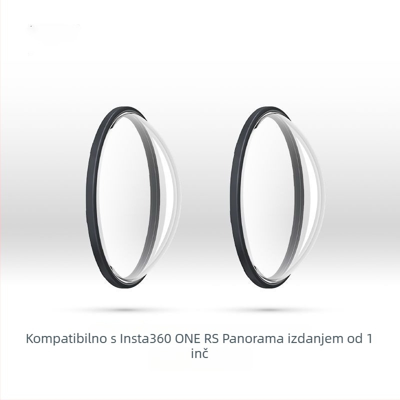 Kapa za objektiv Insta360 ONE RS Leica panoramski objektiv (Shadow Stone) — OEM prerada; pakiranje: zaštitno silikonsko kućište za ogledalo; izlazak na tržište 2022; usluga nakon prodaje: tri paketa