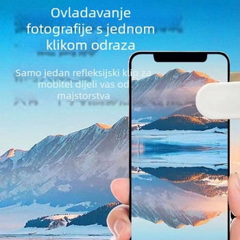 Tedma TH-217 Univerzalni klip za telefon za selfie s reflektirajućim objektivom za putničku fotografiju