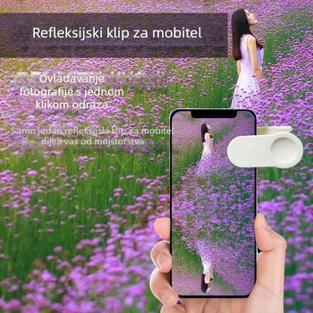Tedma TH-217 Univerzalni klip za telefon za selfie s reflektirajućim objektivom za putničku fotografiju