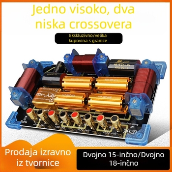 Gertsound 9928 – Scenska line array visokog dometa, dvodijelni crossover