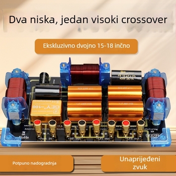 Gertsound 9928 – Scenska line array visokog dometa, dvodijelni crossover