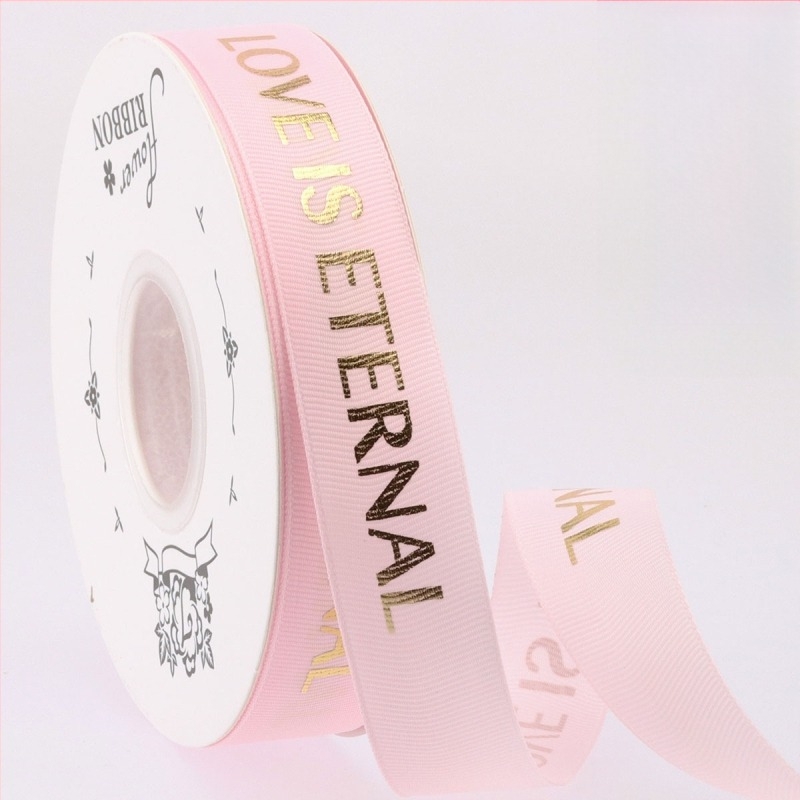 Ispisana vrpca za svadbenu dekoraciju – vrpca za aranžiranje prostora i bukete