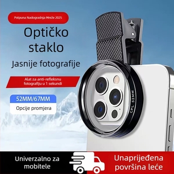 Clip-on CPL polarizacijski filter za fotografiranje na pametnem telefonu – HD filtr koji uklanja odsjaje