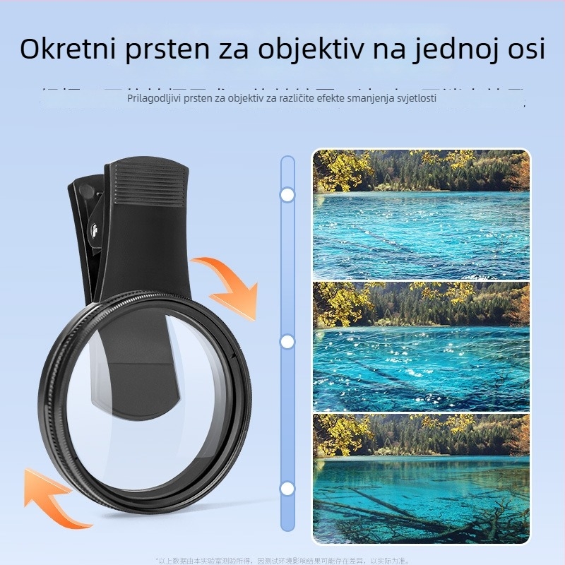 CPL polarizacijski filter za mobitel – Watt PGJ-62, ABS, IP stil