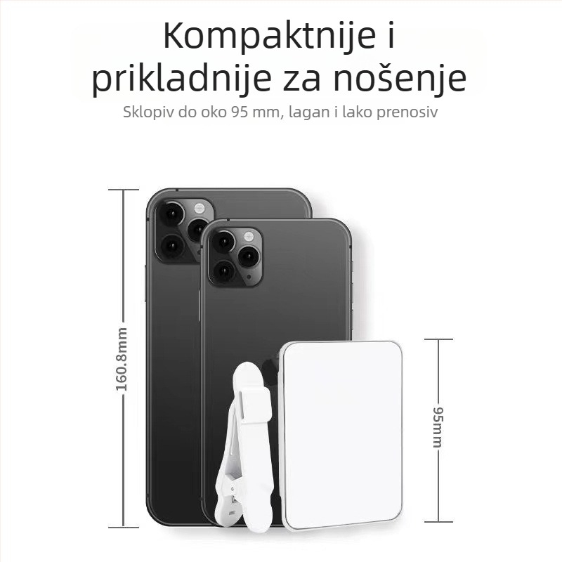 Vanjski dodatak za fotografiranje mobitelom s funkcijom odraza neba – Nebesko ogledalo, Model 5544, kompatibilan s mobilnim telefonima.