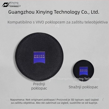 Set zaštitnih kapica za Vivo telekonverter objektiv, prednja i stražnja kapica uz klip
