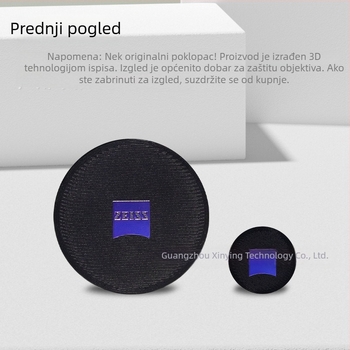 Set zaštitnih kapica za Vivo telekonverter objektiv, prednja i stražnja kapica uz klip