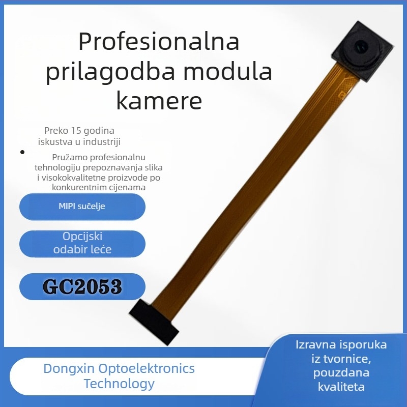 HD kamera modul s MIPI sučeljem, senzor 3.0 MP, 1080p pri 30fps, ručni fokus