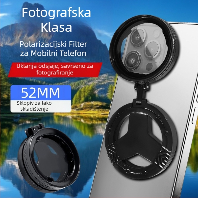 CPL polarizacijski filter s magnetskim držačem – model CPL, za opću upotrebu
