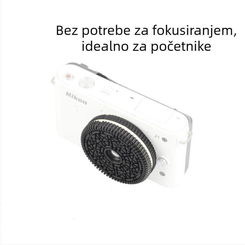 Nikon 1 bajonet objektiv, 32 mm f/10 pan-focus, fiksni fokus, za bezrcalne fotoaparate, težina 30 g