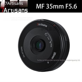 7Artisans 35mm F5.6 ELZ Mount, full-frame biscuit objektiv s ručnim fokusom