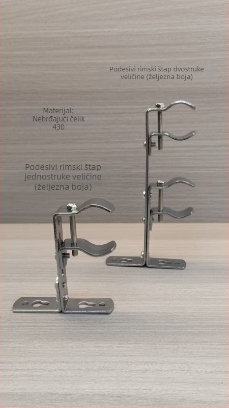 Pribor za zavjese, model 9.25, marka Jinbin, stil light luxury, pogodan za lamel zavjese, s podesivom duljinom