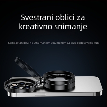 Qi Shiling Dm-12 Magnetski polarizacijski CPL filter za mobitel s optičkim premazom za HD fotografiju