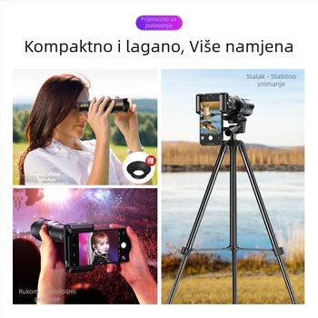 APEXEL teleobjektiv za pametni telefon, 20-40x, model 20-40xCR50, univerzalna kompatibilnost, HD za duga snimanja