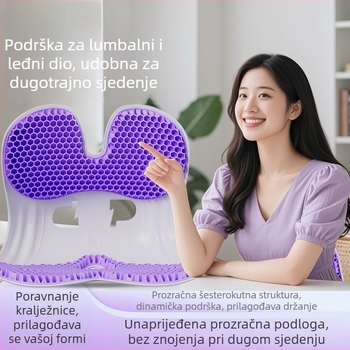 Jastučnica za stol s PP materijalom, punjenje od TPE, jedinstven jednodijelni uzorak, moderan jednostavan stil, za ured i dom