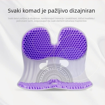 Jastučnica za stol s PP materijalom, punjenje od TPE, jedinstven jednodijelni uzorak, moderan jednostavan stil, za ured i dom