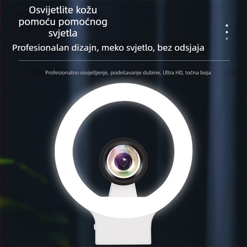 JOVOCN JV-M1 Makro Objektiv s Osvjetljenjem za Fotografiju Trepavica, Nakit i Ljepote — Kompatibilan s Općom Značkom i Općim Modelom