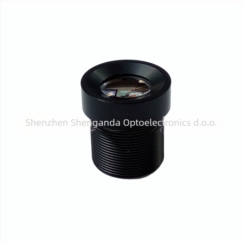 Objektiv za nadzor, žarišna duljina 12 mm, otvor blende f/2.0, kut gledanja 28°, promjer filtra 8 mm, minimalna udaljenost fokusiranja 0,3 m