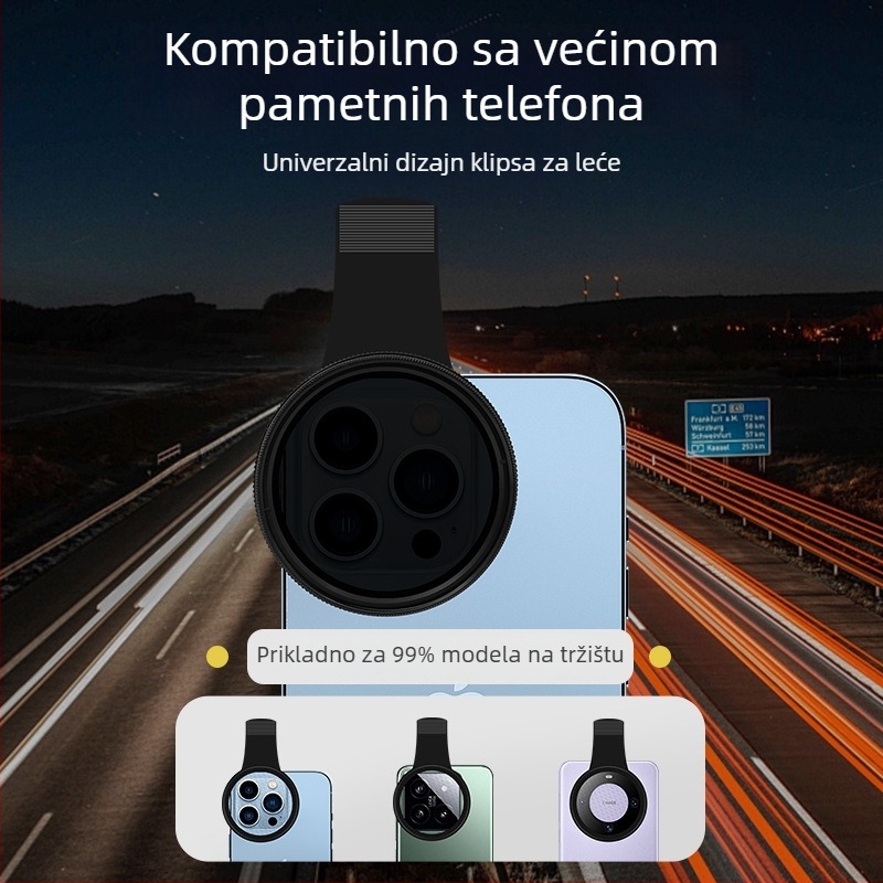 Demaxi Univerzalni ND filter ND2-400, Podesivi neutralni filter za kamere mobilnih telefona
