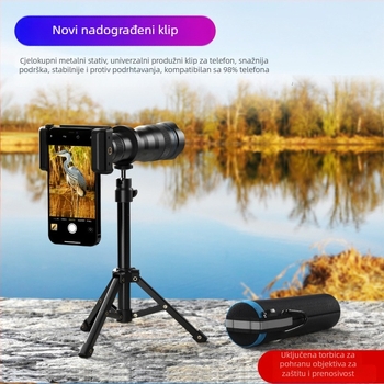 Apexel Vanjski telefoto objektiv za mobitel, Model Apl-js36xjj04/apl-js36xjj020, Univerzalna kompatibilnost s mobitelima