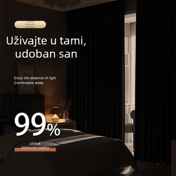 Plisirane poliester zavjese za blackout sa visokim zatamnjenjem 70-90%, moderni minimalistički stil, pogodné za različite vrste prozora