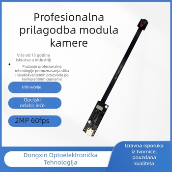 USB kamera modul, senzor 2.0 MP, rezolucija 640x480, 30 FPS, USB 2.0, ručni fokus