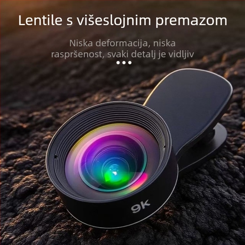 Hongguan HD širokokutni objektiv 130° – univerzalna kompatibilnost