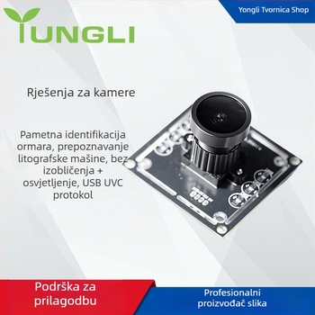 USB HD kamera modul – 2MP senzor, 1280x720 pri 30fps, USB 2.0, UVC protokol