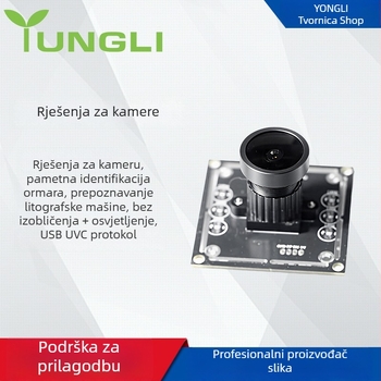 USB HD kamera modul – 2MP senzor, 1280x720 pri 30fps, USB 2.0, UVC protokol
