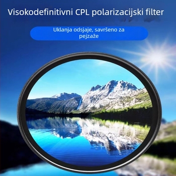 CPL polarisator za mobitel s klipom, HD filter za uklanjanje odsjaja