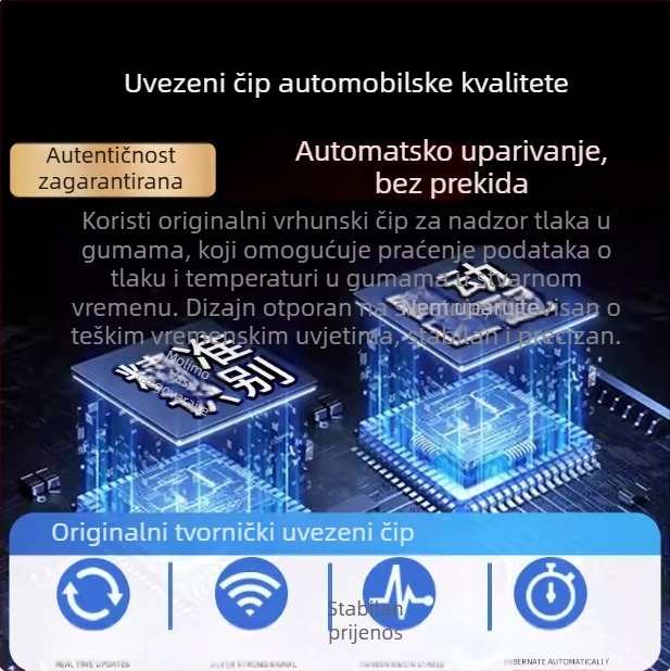 Senzor tlaka u gumama za sve Tesla modele, s integriranim visokopreciznim TPMS senzorima