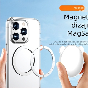 TH-262 MagSafe magnetsko selfie ogledalo za telefon, široki kut objektiv sa klipom, univerzalna kompatibilnost