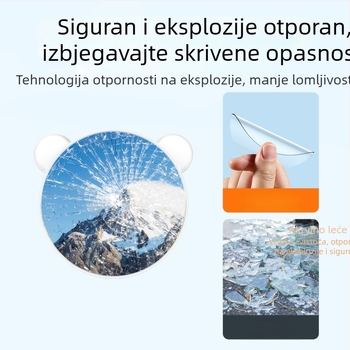 TH-262 MagSafe magnetsko selfie ogledalo za telefon, široki kut objektiv sa klipom, univerzalna kompatibilnost