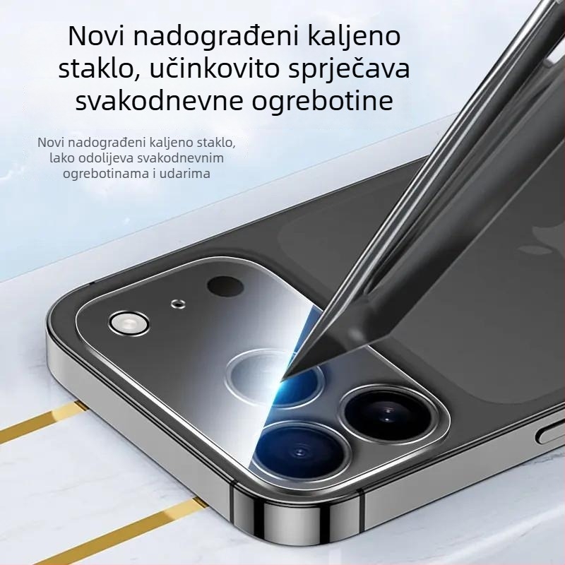 Folio za zaštitu objektiva stražnje kamere za seriju iPhone 17 – kaljena folija za 17, 17 Pro, 17 Pro Max i 17 Air