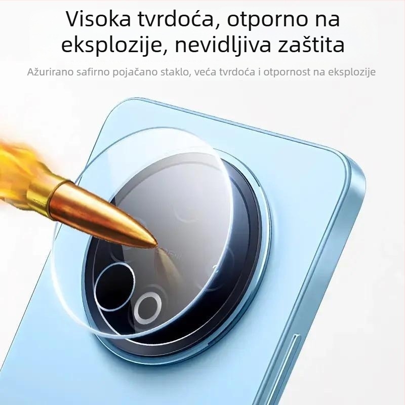 Zaštitnik objektiva Vivo Y500 – kaljeno staklo, sve-u-jednom HD film, otpornost na pad