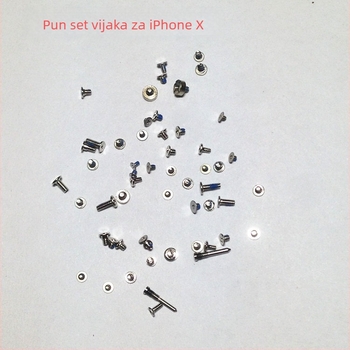 Royal Head komplet vijaka za iPhone X – potpuno set vijaka, kompatibilan s iPhone X, model iphX