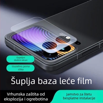 Set zaštitnih folija za Xiaomi 17 Pro / 17 Pro Max: folija za objektiv, tvrdo kaljeno staklo za stražnji zaslon, HD oštrina, zaštita od pada za sekundarni zaslon