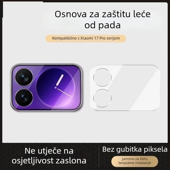 Set zaštitnih folija za Xiaomi 17 Pro / 17 Pro Max: folija za objektiv, tvrdo kaljeno staklo za stražnji zaslon, HD oštrina, zaštita od pada za sekundarni zaslon