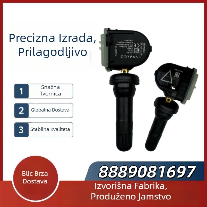 TPMS senzor tlaka guma 8889081697 za Geely Lynk & Co 2021-2023 — model 8889081697, široka kompatibilnost, obrada i prilagodba: Da