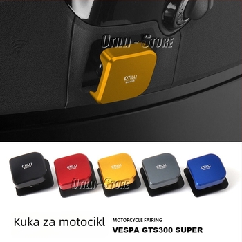 Držač za kukicu - aluminijska legura, Otilli Biaggio, kompatibilan s Vespa GTS300 / GTS300 Super