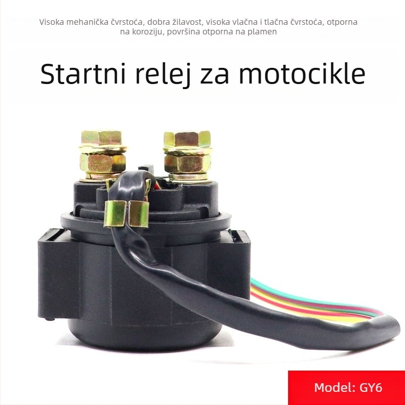 Pokretački relej za motocikl i skuter – 12V, MD marka, Model M