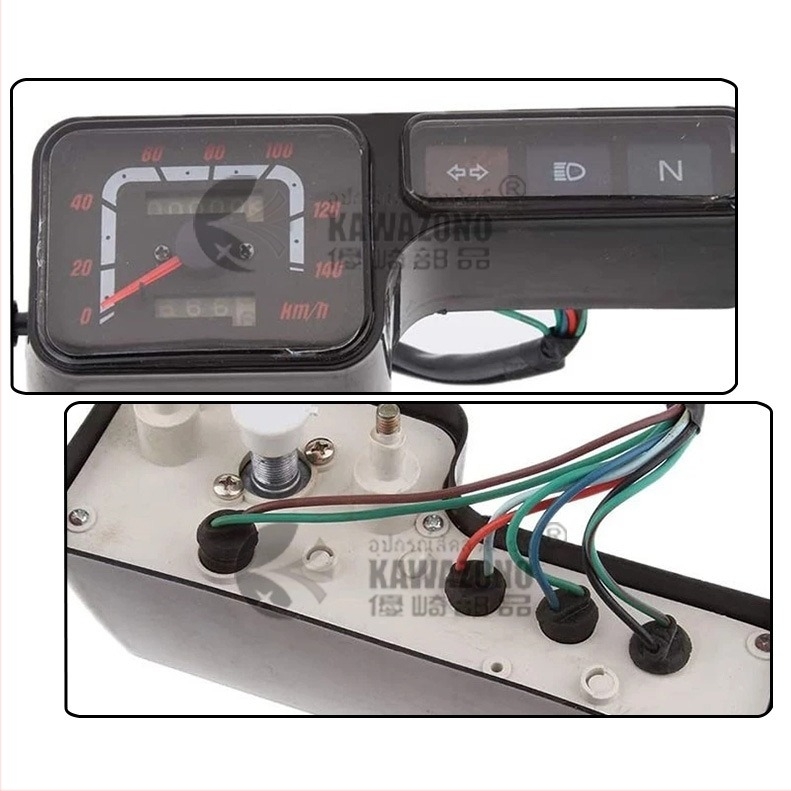 Skup mjerača instrument ploče za Honda XR250, CRM250, Baja250 — plastična elektronika, težina 490 g, obrada i prilagodba dostupni, ovlaštena privatna marka