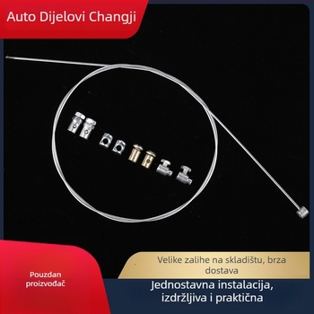 Devet dijelova set kablova za motocikle: kabel kočnice, kabel spojke, kabel plina, prednji kabel kočnice, kabel odometra