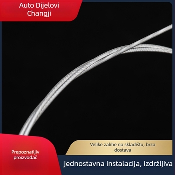 Devet dijelova set kablova za motocikle: kabel kočnice, kabel spojke, kabel plina, prednji kabel kočnice, kabel odometra