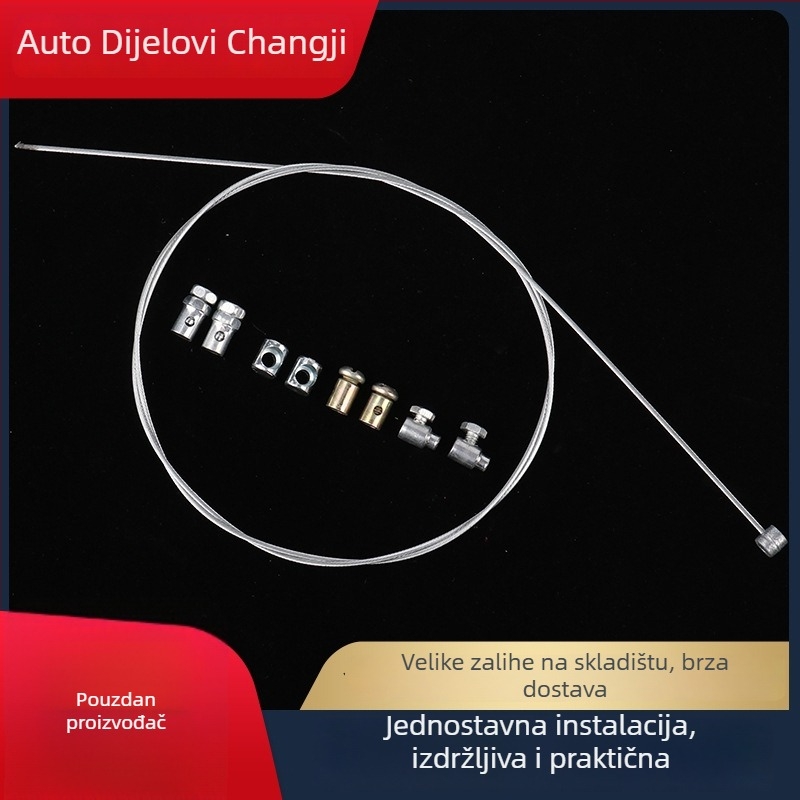 Devet dijelova set kablova za motocikle: kabel kočnice, kabel spojke, kabel plina, prednji kabel kočnice, kabel odometra