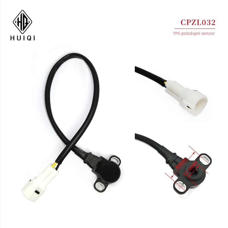 TPS senzor pozicije throttlea za Suzuki QS125T-3 QS150T-3 skuter | Modeli: 5EA-85885-00, 014Y18 | Vrsta senzora: National Three Motorcycle TPS Position Sensor | Težina: 26 g