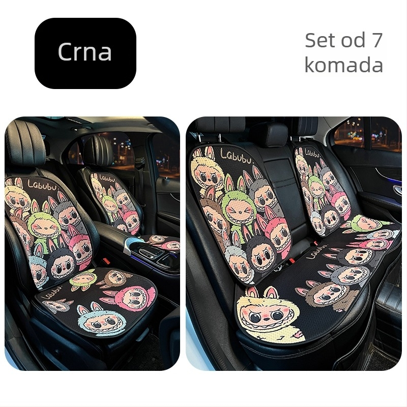 Univerzalne automobilske podne prostirke s teksturom od svilenog cvijeta, otporne na prljavštinu i habanje