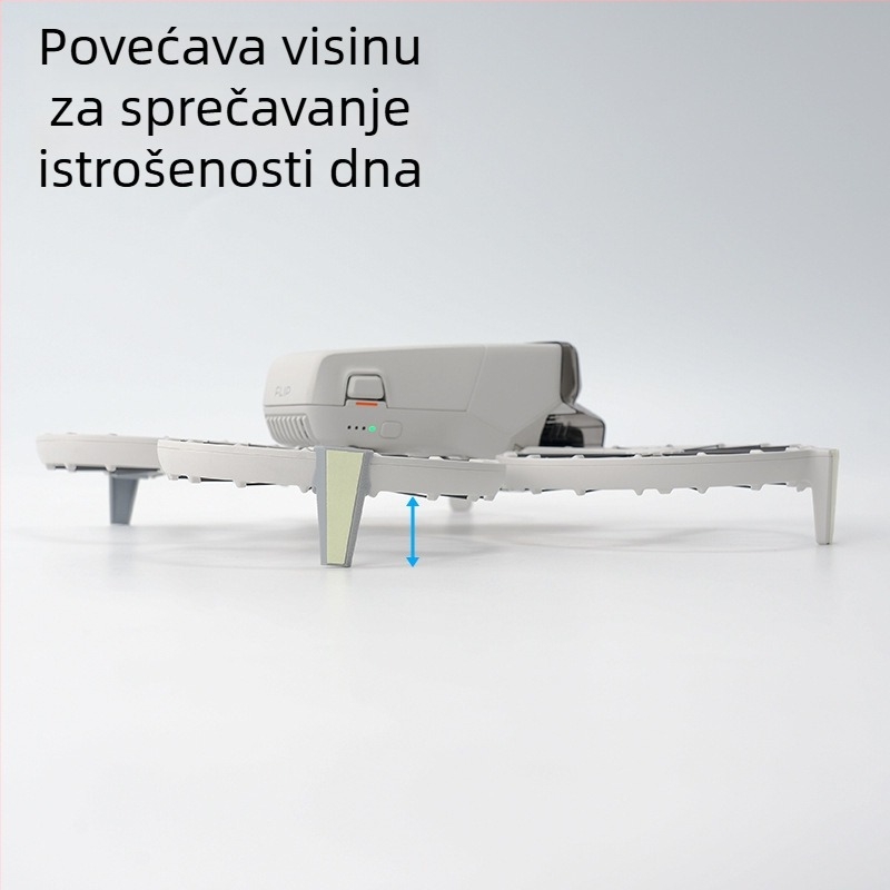 Svjetleći uzdignuti zaštitni okvir za DJI FLIP UAV — materijal: smola, RCSTQ model 1482100, logo ispisan