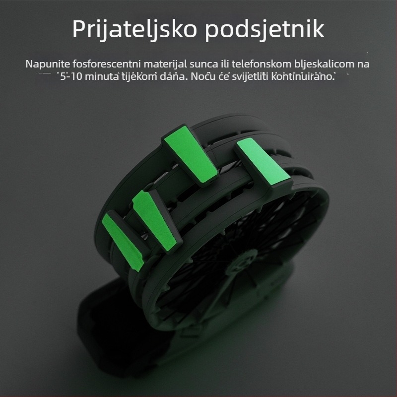 Svjetleći uzdignuti zaštitni okvir za DJI FLIP UAV — materijal: smola, RCSTQ model 1482100, logo ispisan